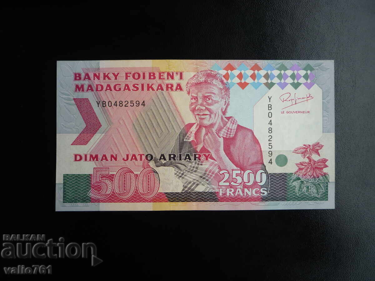 ΜΑΔΑΓΑΣΚΑΡΗ 500 ΑΡΙΑΡΙ 1993 ΚΑΙΝΟΥΡΓΙΟ UNC