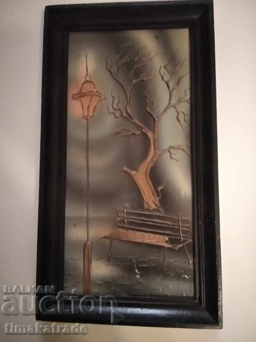 Mixed media painting - "Expectation", Ivan P. Todorov Mixed media painting - "Expectation", Ivan P. Todorov