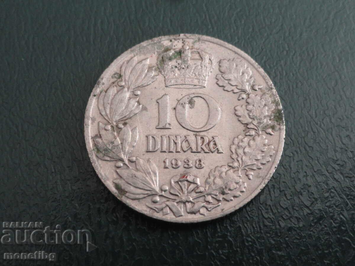 Iugoslavia 1938 - 10 dinari Iugoslavia 1938 - 10 dinari