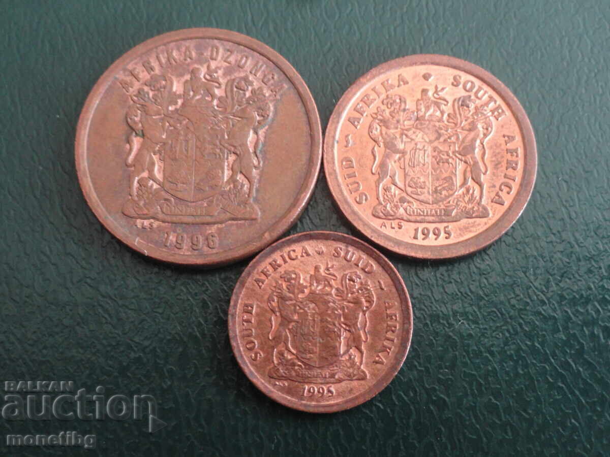 Africa de Sud - 1, 2 și 5 cenți cu preț € 0.65 | 1.27 BGN