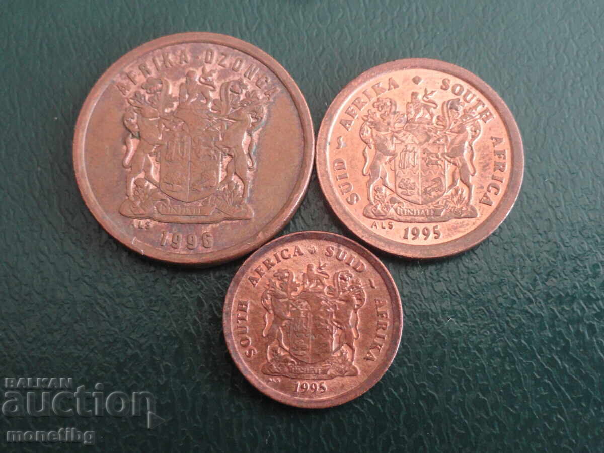 Livrarea Africa de Sud - 1, 2 și 5 cenți
