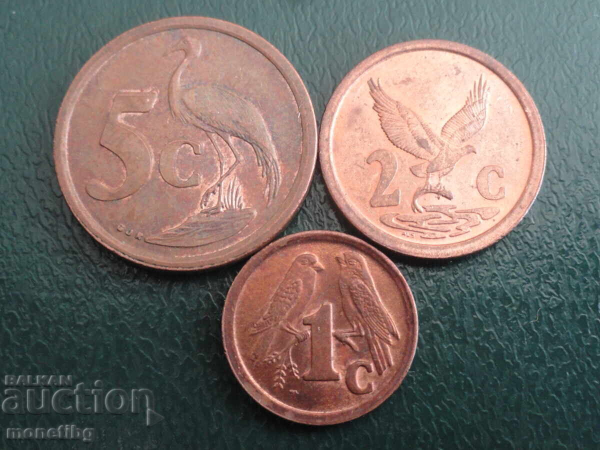 Africa de Sud - 1, 2 și 5 cenți - 5