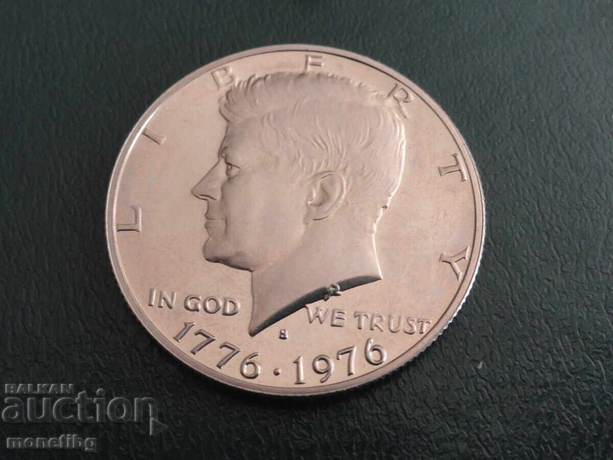Licitație SUA 1976 - 1/2 dolar (S) Proof Licitație SUA 1976 - 1/2 dolar (S) Proof