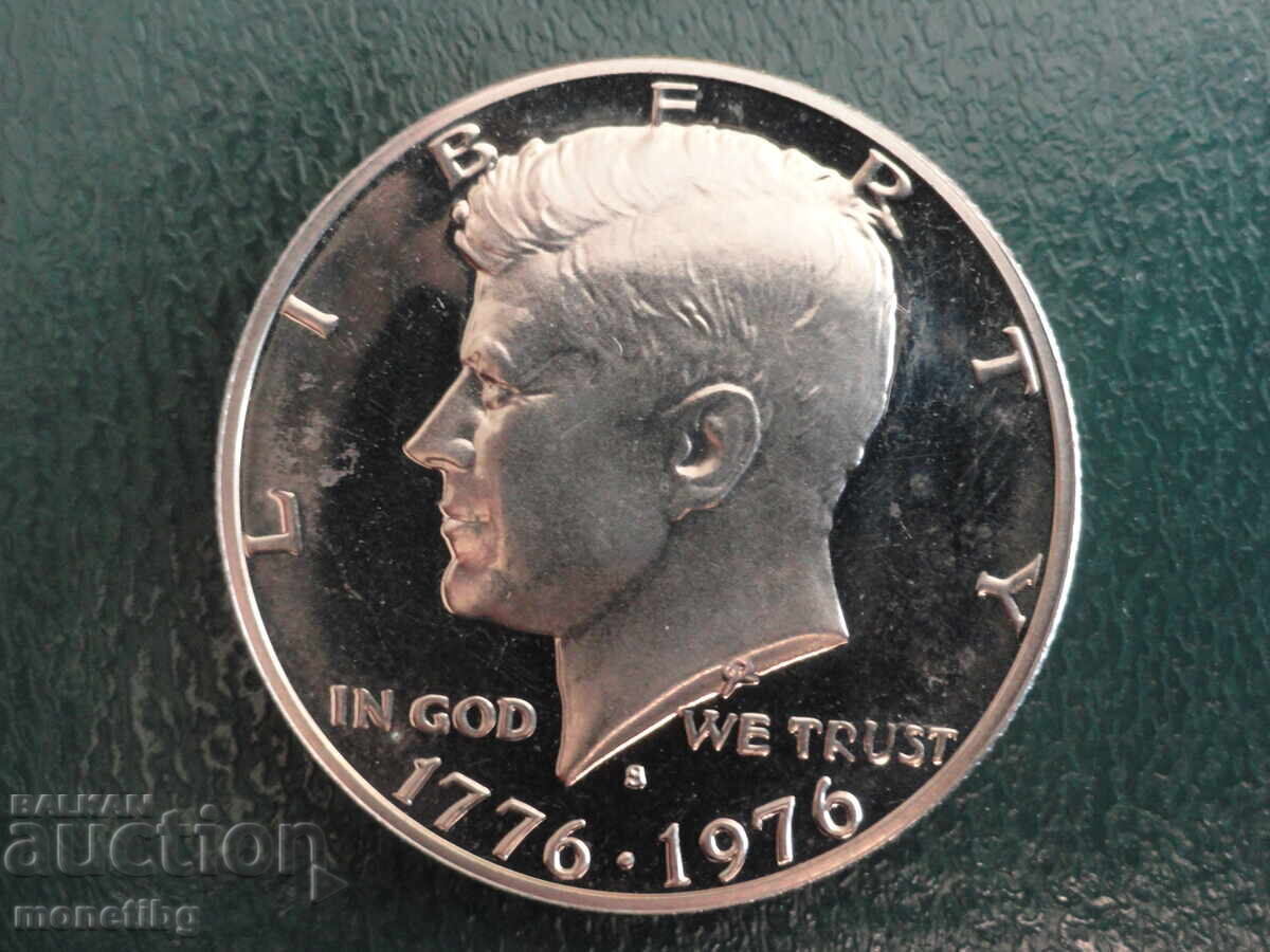 SUA 1976 - 1/2 dolar (S) Proof - 5