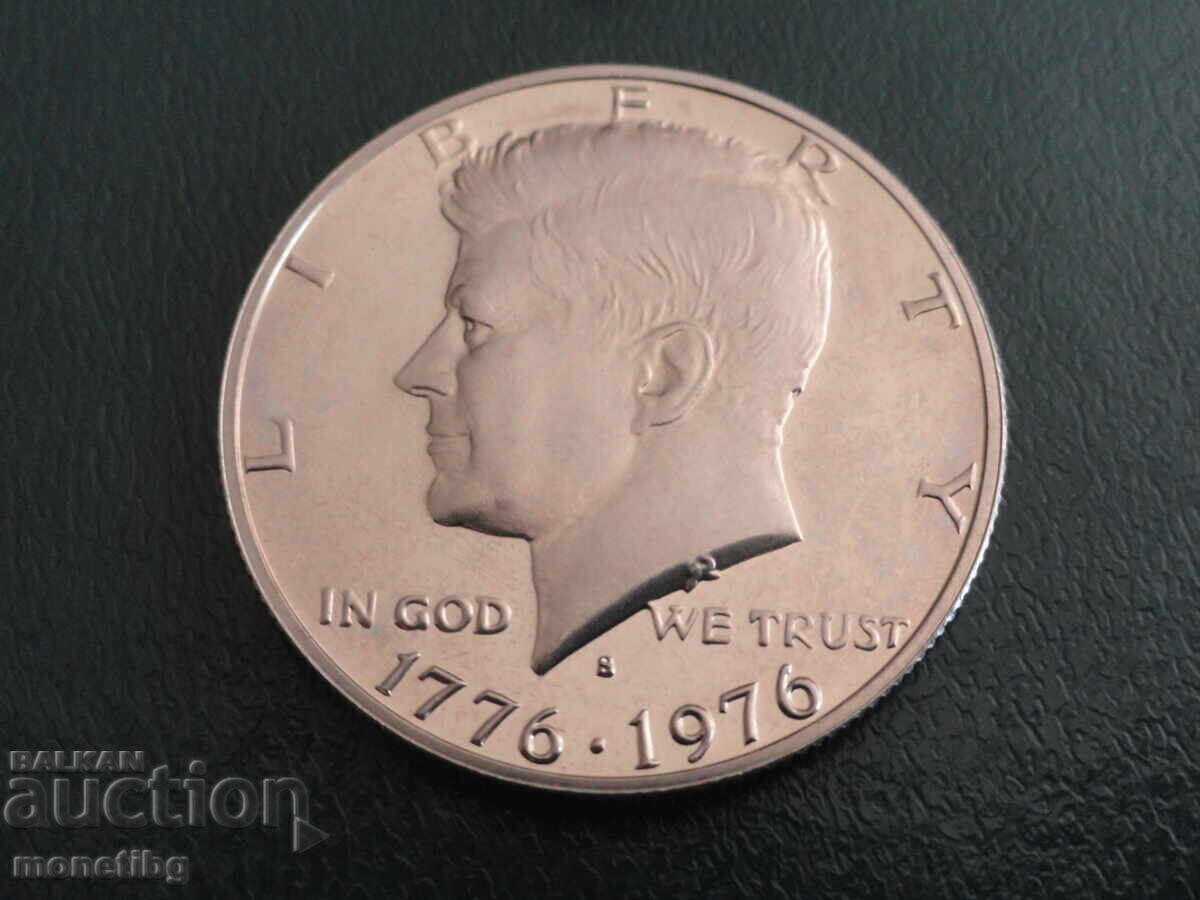 SUA 1976 - 1/2 dolar (S) Proof SUA 1976 - 1/2 dolar (S) Proof