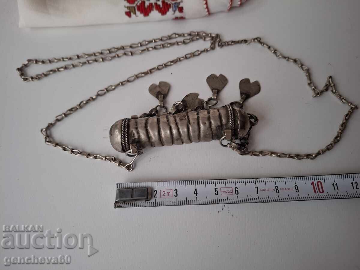 Аукцион Автентична Възрожденска Муска амулет,сачан