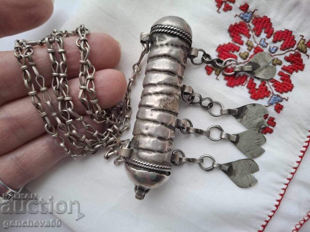 Автентична Възрожденска Муска амулет,сачан - 6