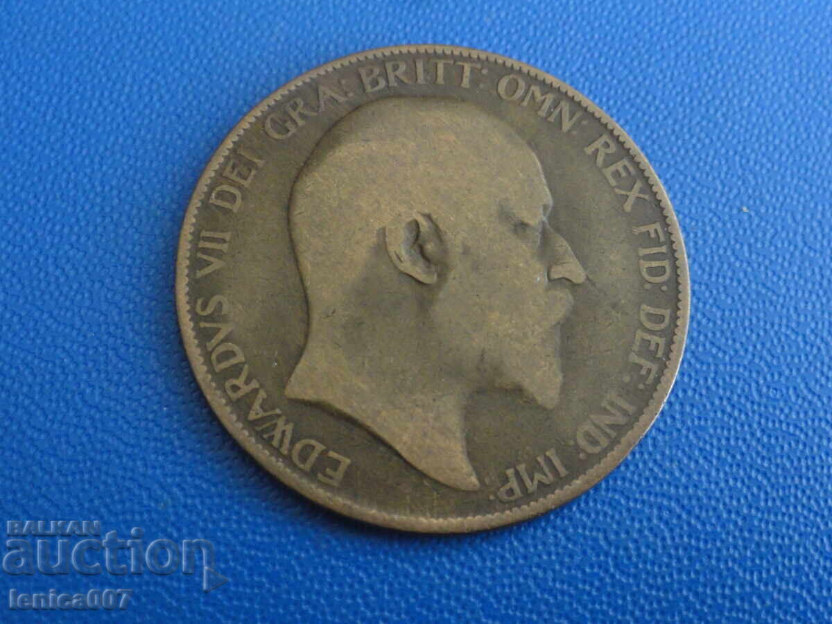 Delivery of Great Britain 1906 - 1 Penny Delivery of Great Britain 1906 - 1 Penny