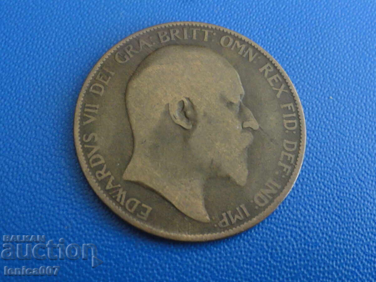 Great Britain 1906 - 1 Penny - 6 Great Britain 1906 - 1 Penny - 6