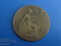 Великобритания 1906г. - 1 пени