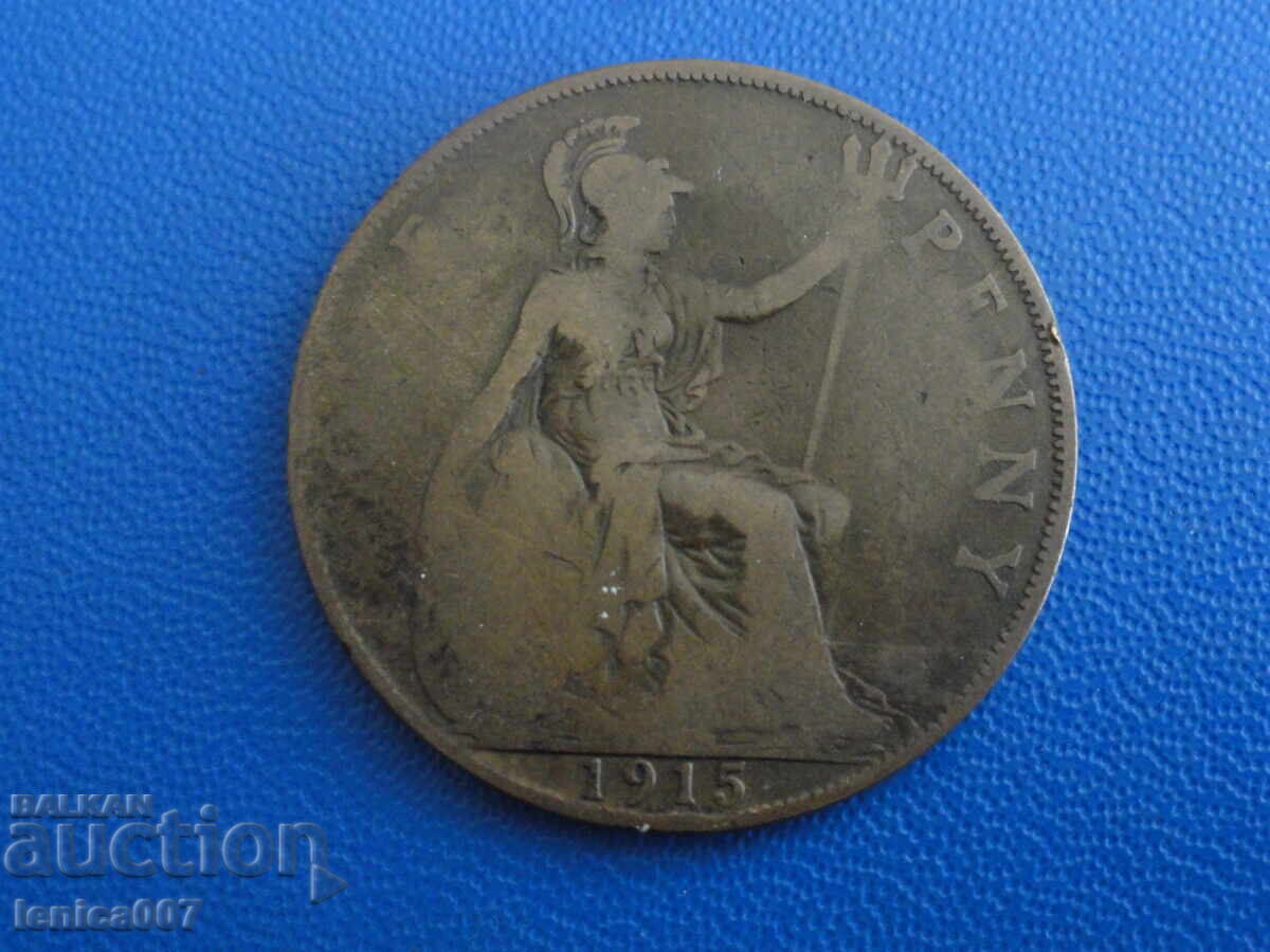 Great Britain 1915 - 1 Penny - 5