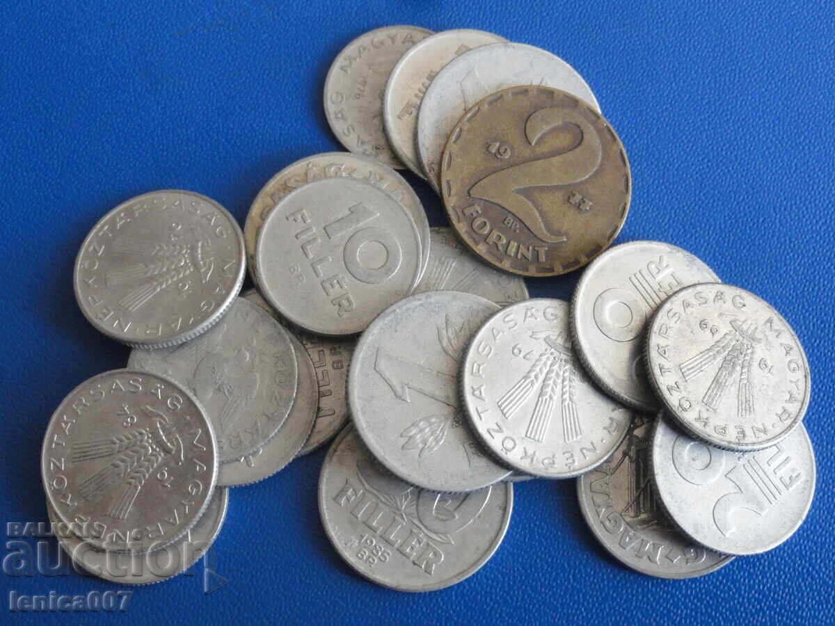Ουγγαρία - Νομίσματα (22 τεμάχια) με τιμή 4.20 BGN | € 2.15