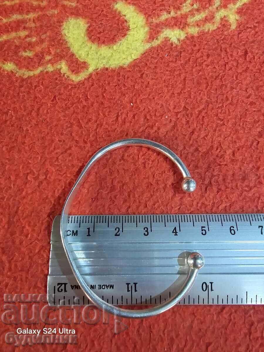 Solid Silver Bracelet. 10.33 grams. View and - 6 Solid Silver Bracelet. 10.33 grams. View and - 6