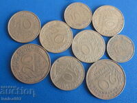 France - Coins (9 pieces)
