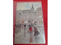 Старинна пощенска картичка, Париж