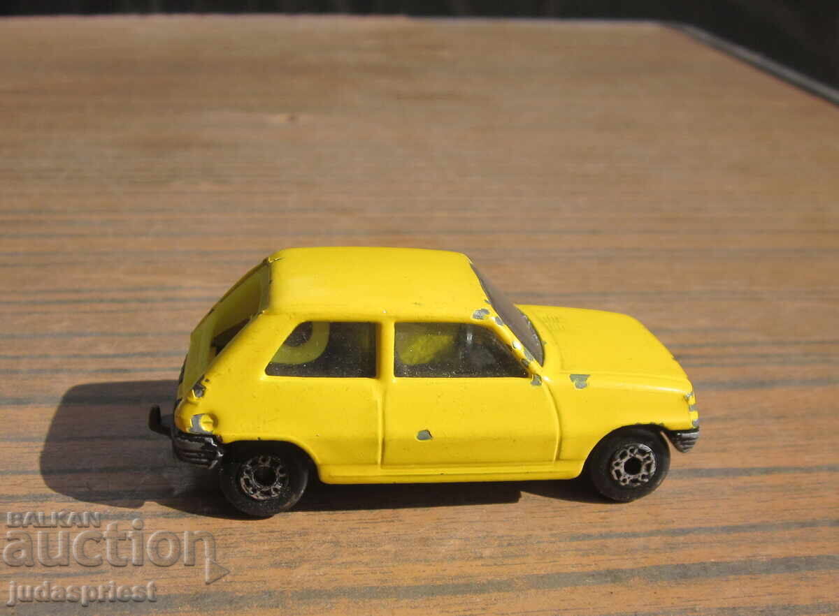 Bulgarian toy car Renault 5 Matchbox Bulgaria Bulgarian toy car Renault 5 Matchbox Bulgaria