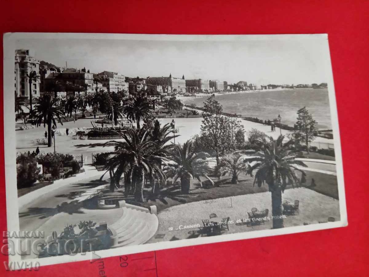 Старинна пощенска картичка 1937г Старинна пощенска картичка 1937г