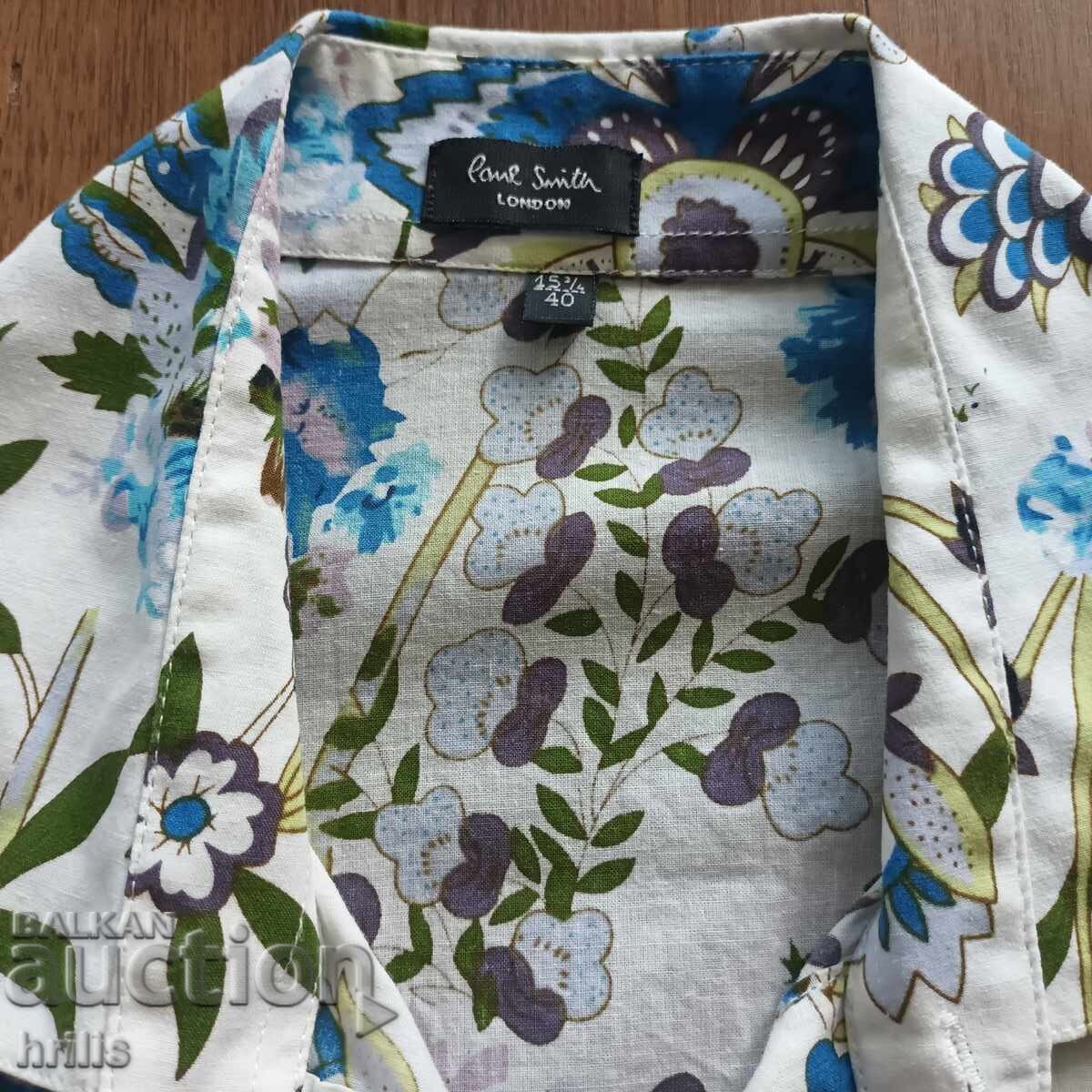 Аукцион МЪЖКА ХАВАЙКА С КЪС РЪКАВ - PAUL SMITH LONDON ПРИКАЗНА