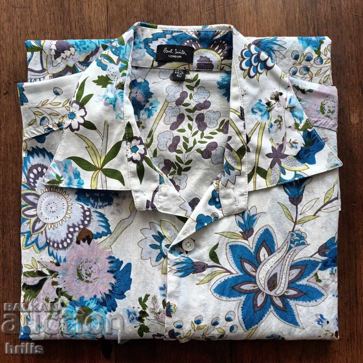 МЪЖКА ХАВАЙКА С КЪС РЪКАВ - PAUL SMITH LONDON ПРИКАЗНА