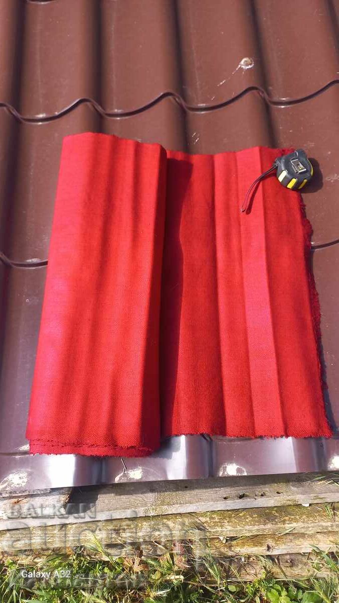 СТАР ЧЕРВЕН ВЪЛНЕН ПЛАТ ПОЯС ТОП НОСИЯ - 5