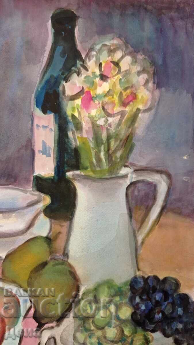 Acuarelă de Georgi Kirov cu preț 110.00 BGN | € 56.24 Acuarelă de Georgi Kirov cu preț 110.00 BGN | € 56.24