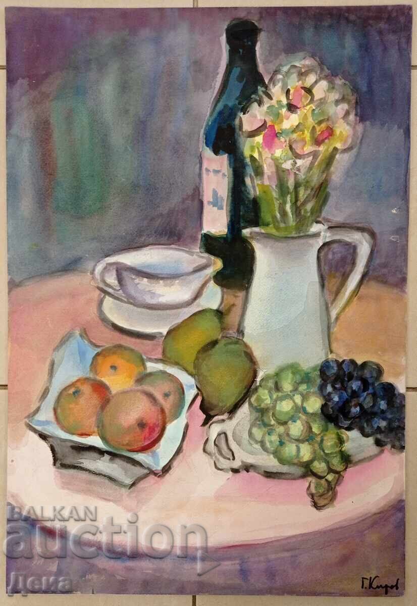 Acuarelă de Georgi Kirov Acuarelă de Georgi Kirov