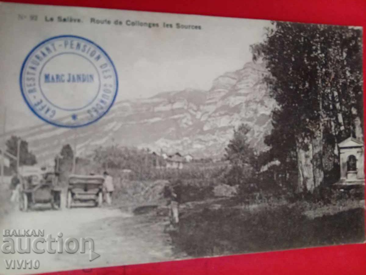 Cartolină poștală veche din 1914