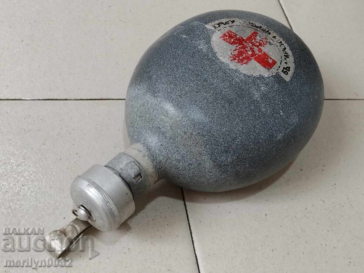 Δημοπρασία Βουλγαρικό αλουμινένιο παγούρι Ερυθρού Σταυρού