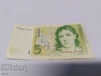 5 марки 1991 Германия  , банкнота