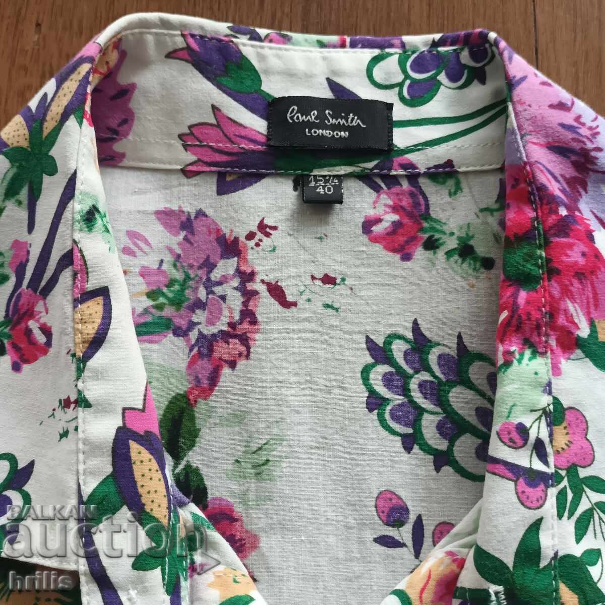 Delivery of MEN'S HAWAIIAN SHIRT WITH SHORT SLEEVES - PAUL SMITH LONDON FABULOUS