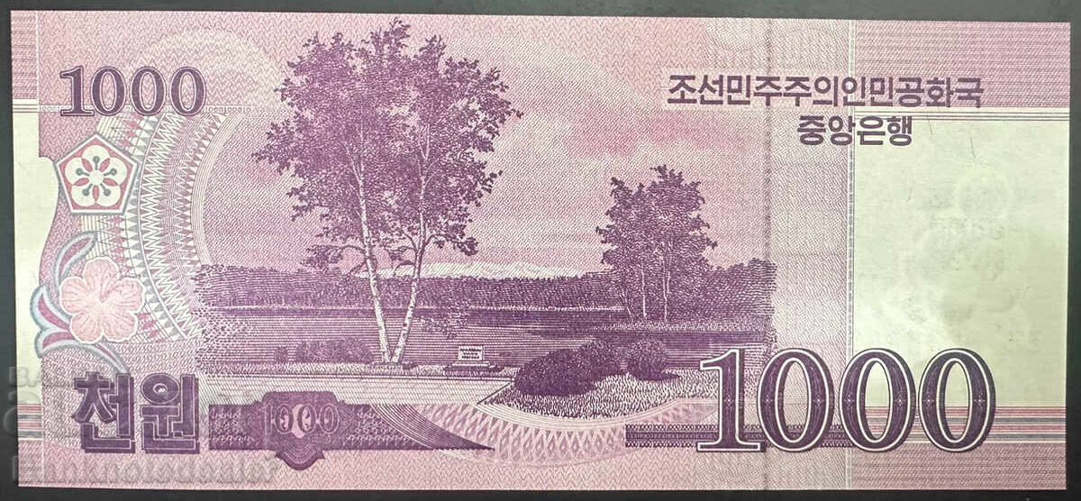Βόρεια Κορέα 1000 Γουόν 2006 Pick 45 Ref 8349 Unc