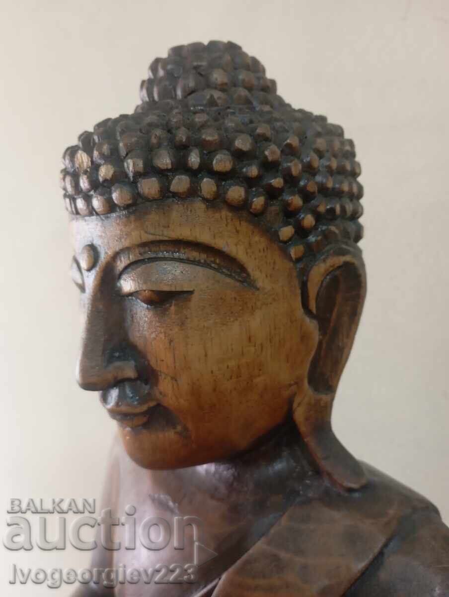 Ξύλινο αγαλματίδιο - Βούδας με τιμή 98.00 BGN | € 50.11