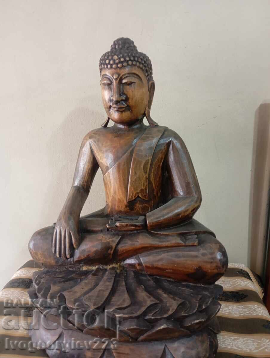 Δημοπρασία Ξύλινο αγαλματίδιο - Βούδας