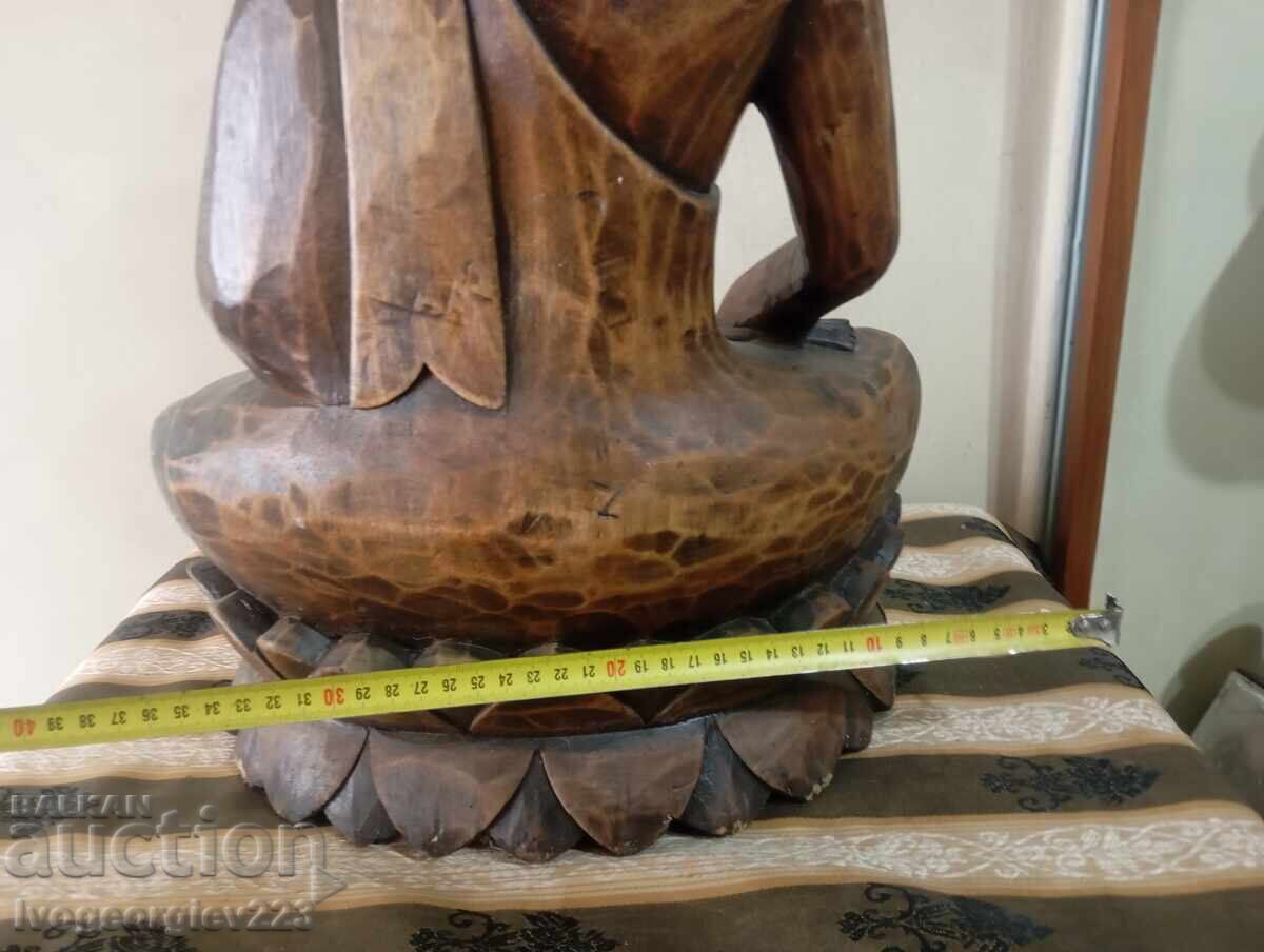 Ξύλινο αγαλματίδιο - Βούδας - 5