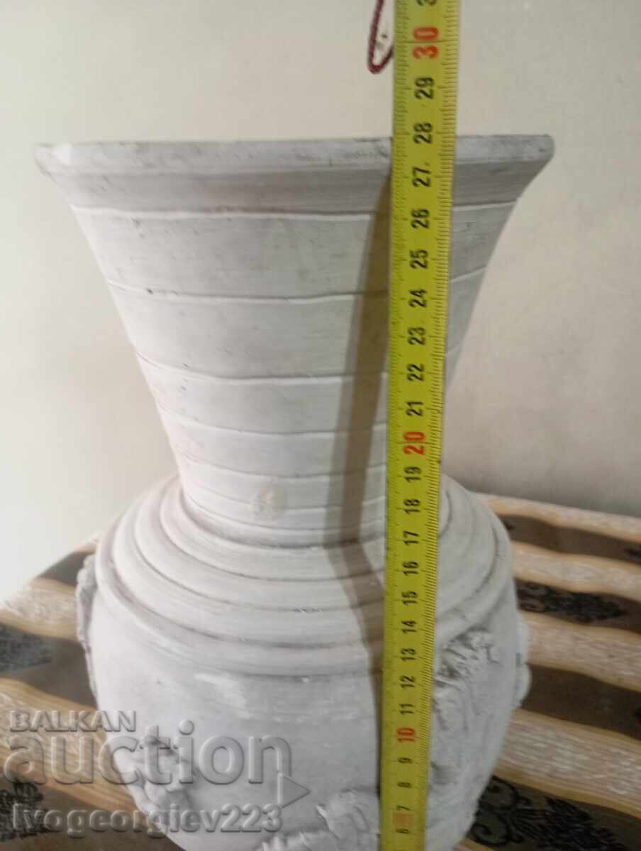 Стара керамична ваза - 5