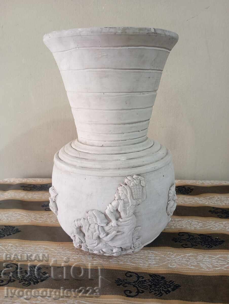 Стара керамична ваза