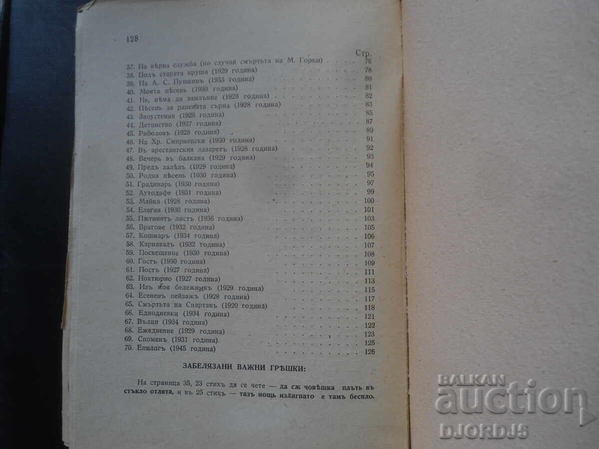 Livrarea Manevre de primăvară, Krum Penev, 1945