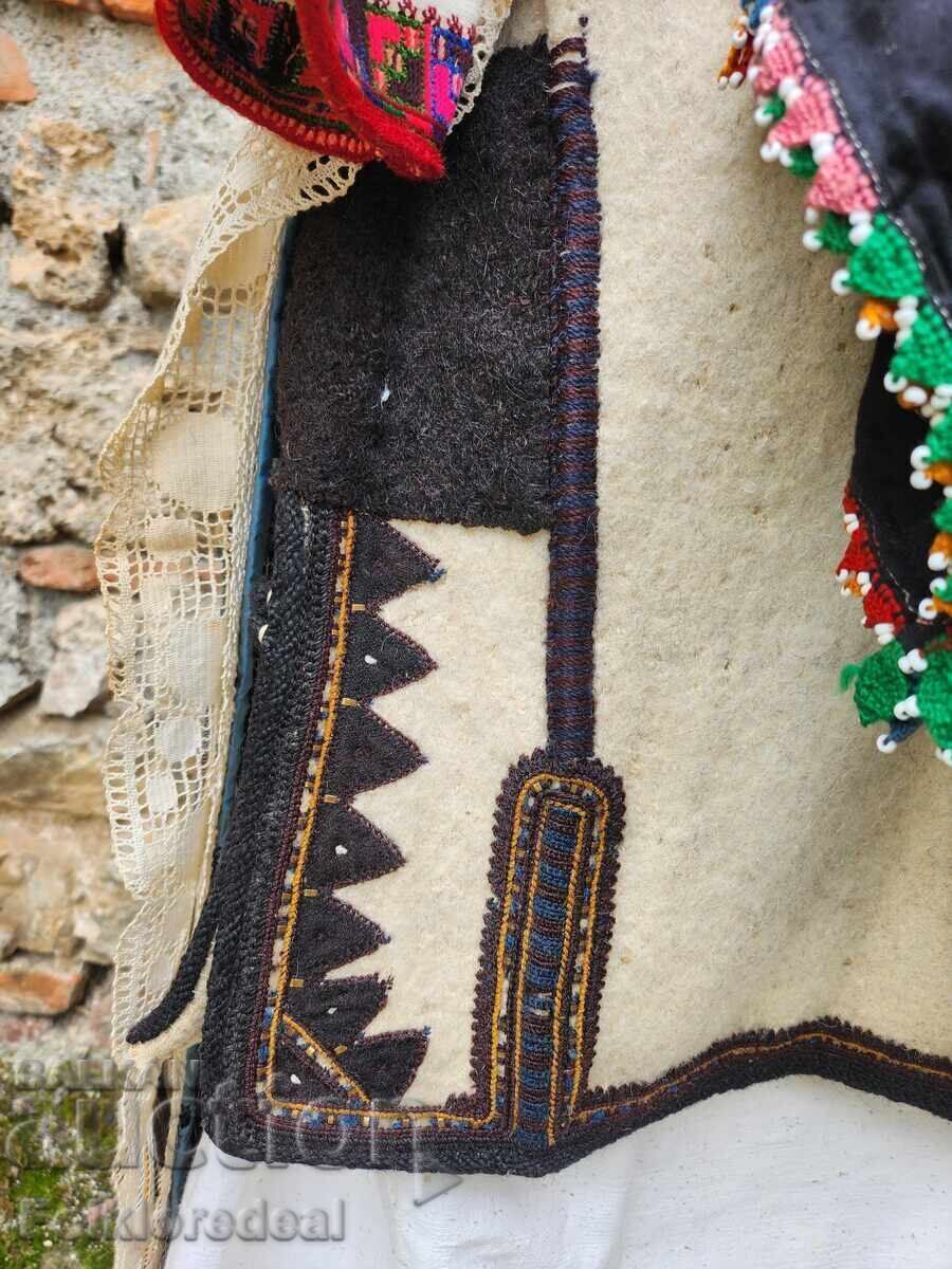 Costum popular feminin din satele de coastă ale Ohridului - 7