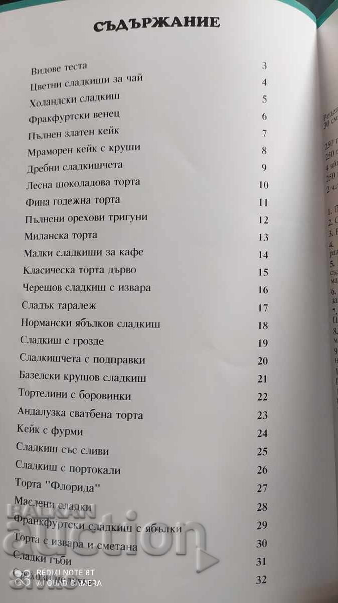 Избрани рецепти, Десерти - 7