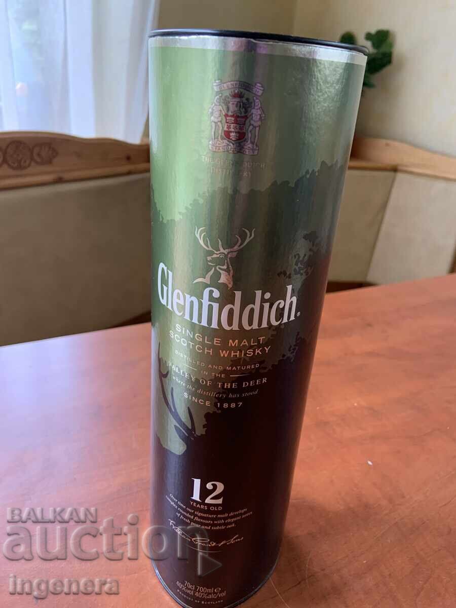 CUTIE TUB METAL CARTON CU STICLA cu preț 7.00 BGN | € 3.58