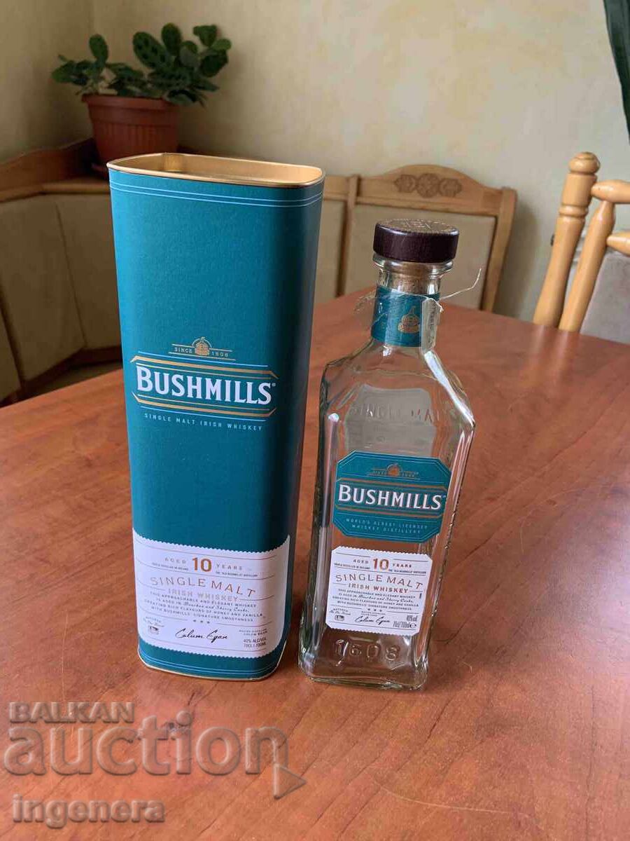 CUTIE TUB METAL CARTON CU STICLA