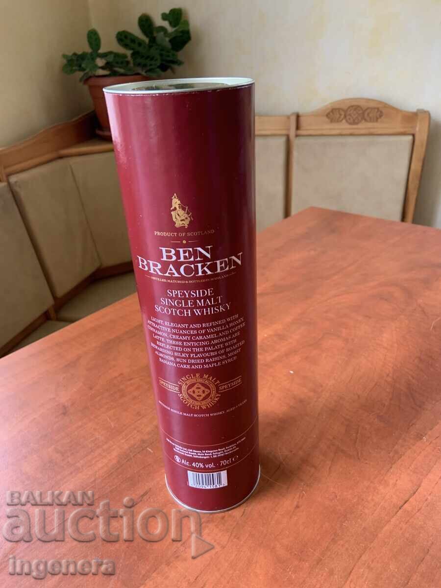 CUTIE TUB METAL CARTON CU STICLA cu preț 7.00 BGN | € 3.58