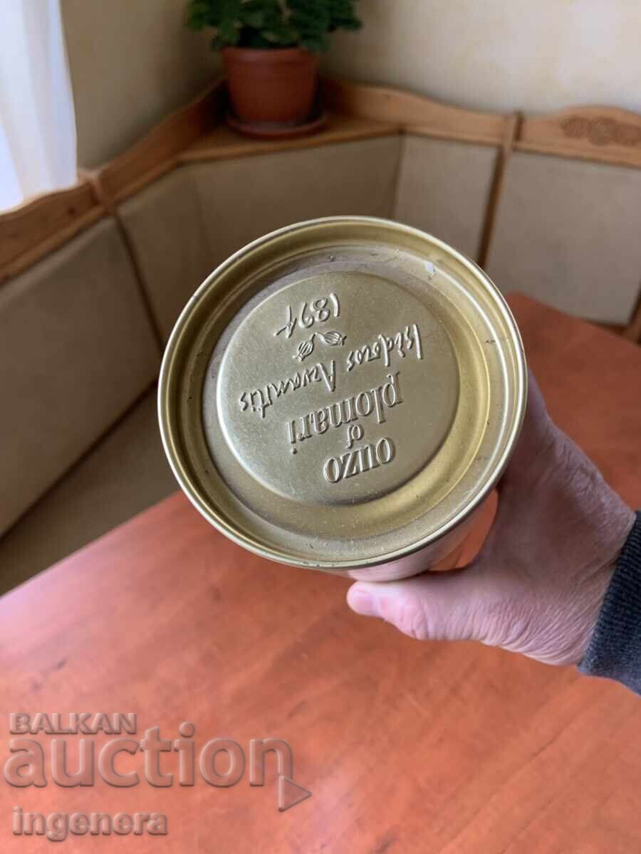 CUTIE TUB METAL CARTON CU STICLA - 5