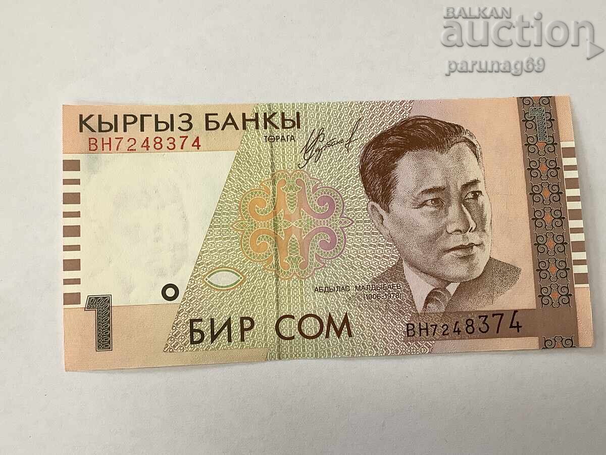Κιργιστάν 1 som 1999 έτος UNC