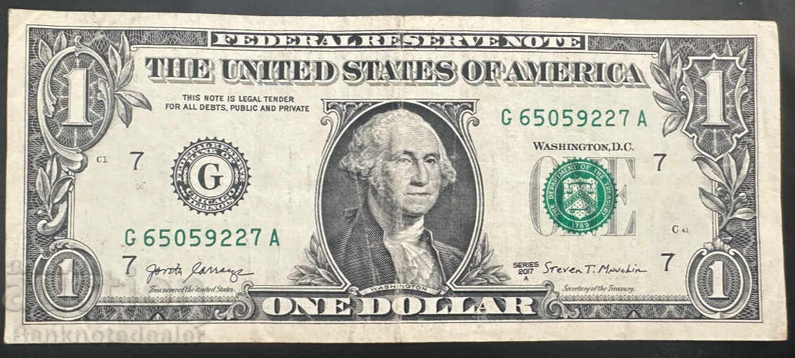 1 δολάριο ΗΠΑ 2017 Επιλέξτε Κωδ. 9227