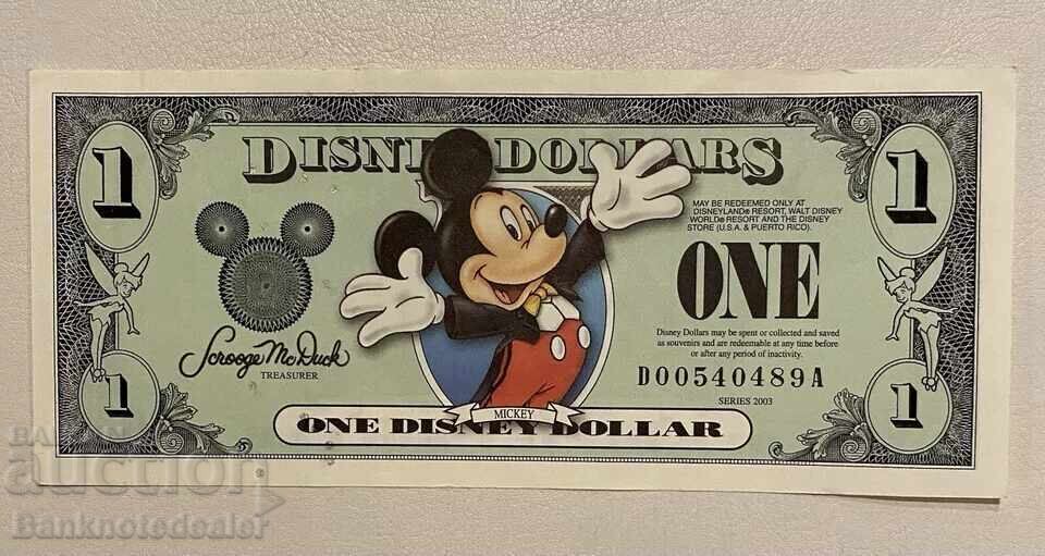 Δημοπρασία Disney 1 Δολαρίου Mickey 2003 Ref 0489 Δημοπρασία Disney 1 Δολαρίου Mickey 2003 Ref 0489