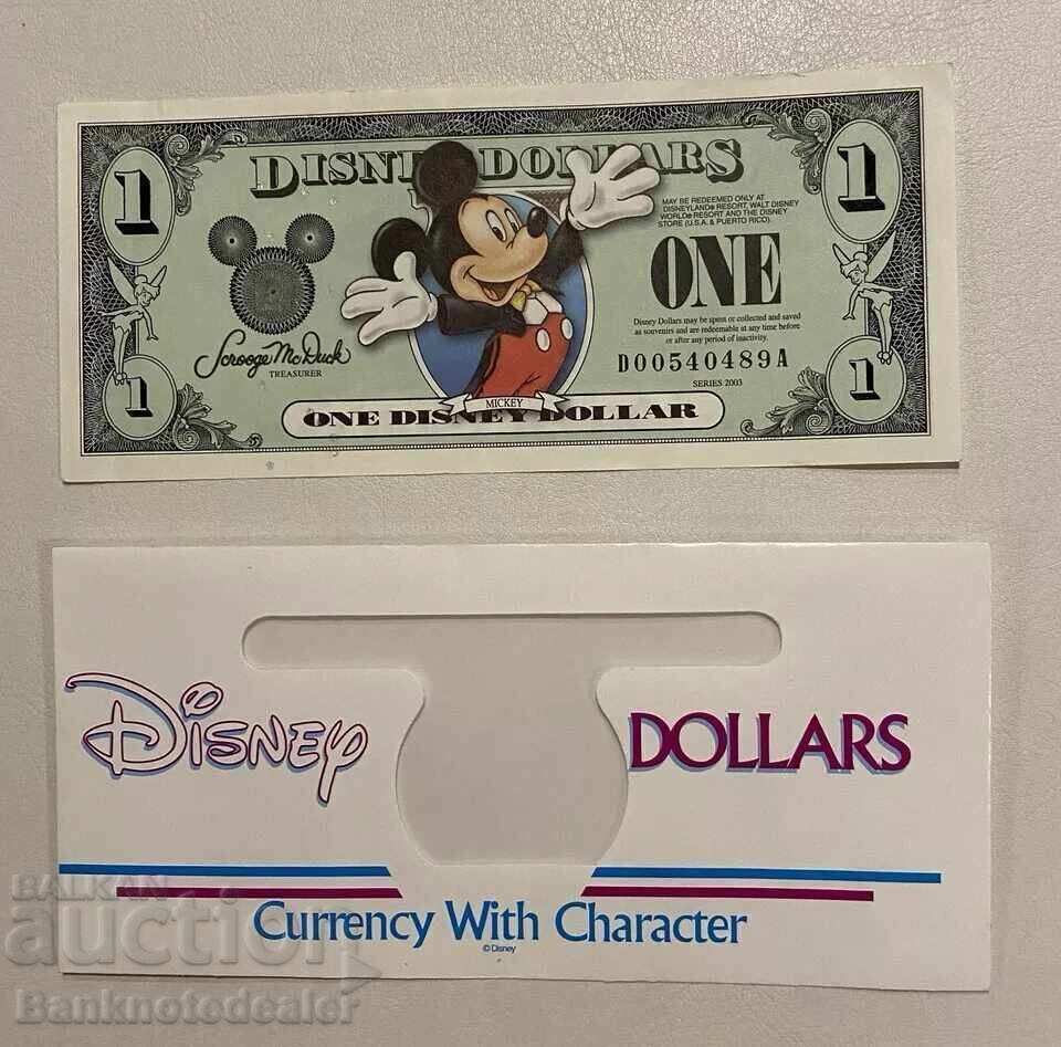 Παράδοση Disney 1 Δολαρίου Mickey 2003 Ref 0489 Παράδοση Disney 1 Δολαρίου Mickey 2003 Ref 0489