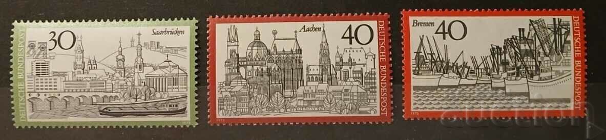Germany 1973 Ships/Buildings MNH
