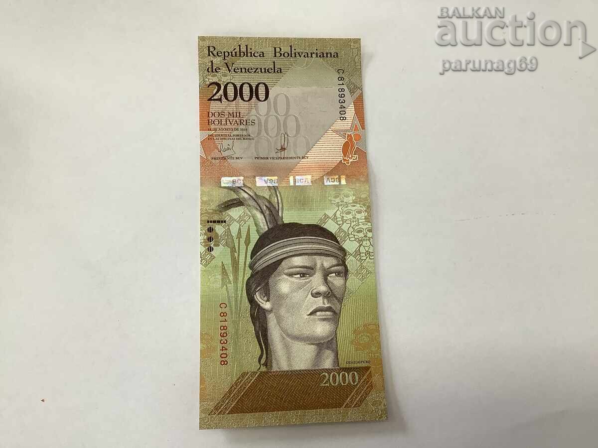 Βενεζουέλα 2000 Μπολίβαρες 2016 Έτος UNC Βενεζουέλα 2000 Μπολίβαρες 2016 Έτος UNC