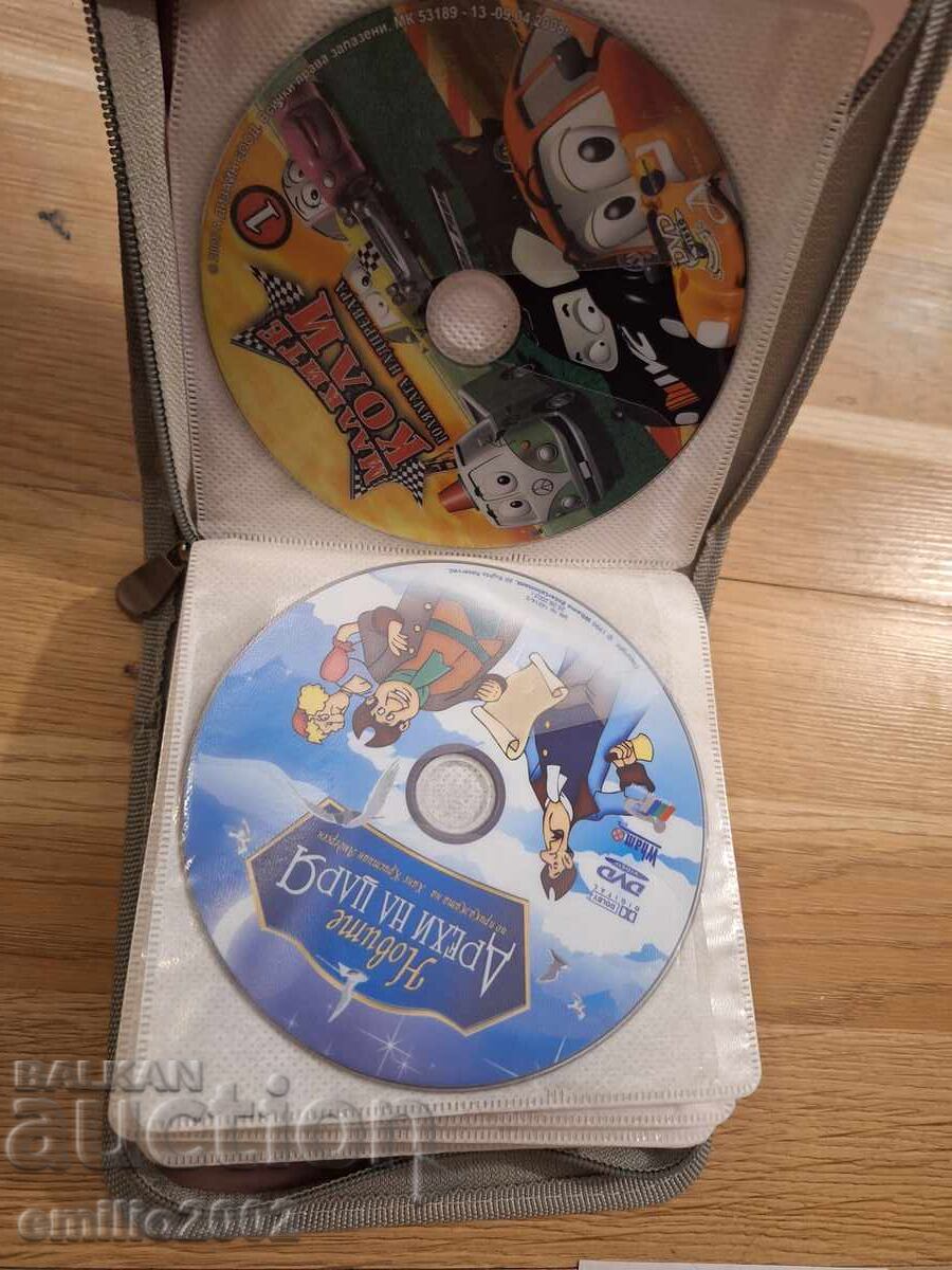 Ανιμέισον ταινίες DVD σε κλασέρ 32τμχ με τιμή 15.00 BGN | € 7.67